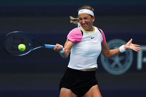 Victoria Azarenka at the Miami Open