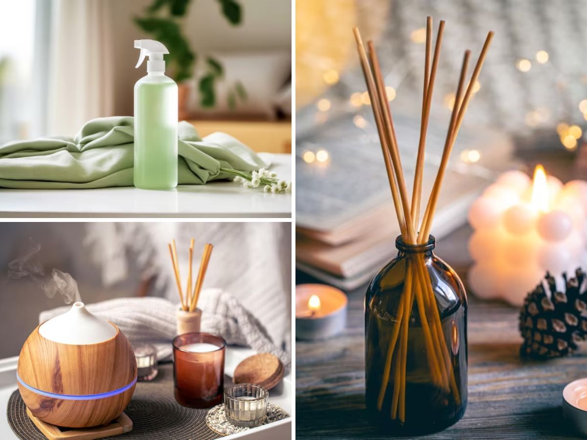 Room sprays vs diffusers Benefits and drawbacks