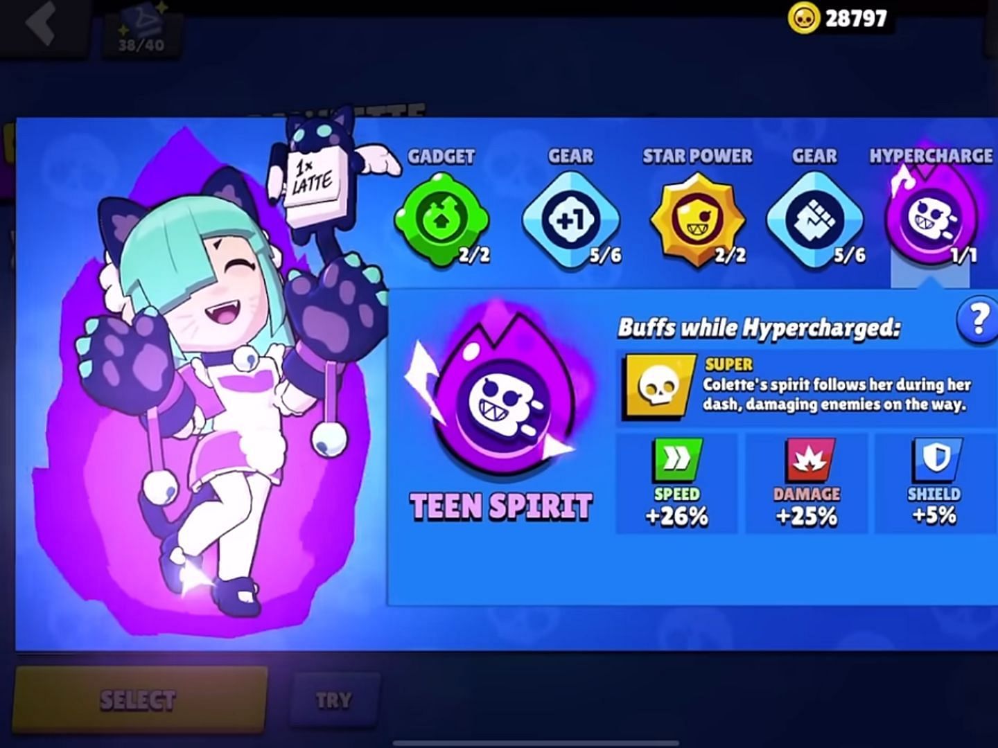 Teen Spirit Hypercharge (Image via Supercell)