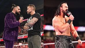 CM Punk's return and heated promo with Drew McIntyre and Seth Rollins sees former WWE star react