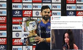 [Watch] Kannada actress Varsha Bollamma expresses her wish to see Virat Kohli lift the IPL trophy