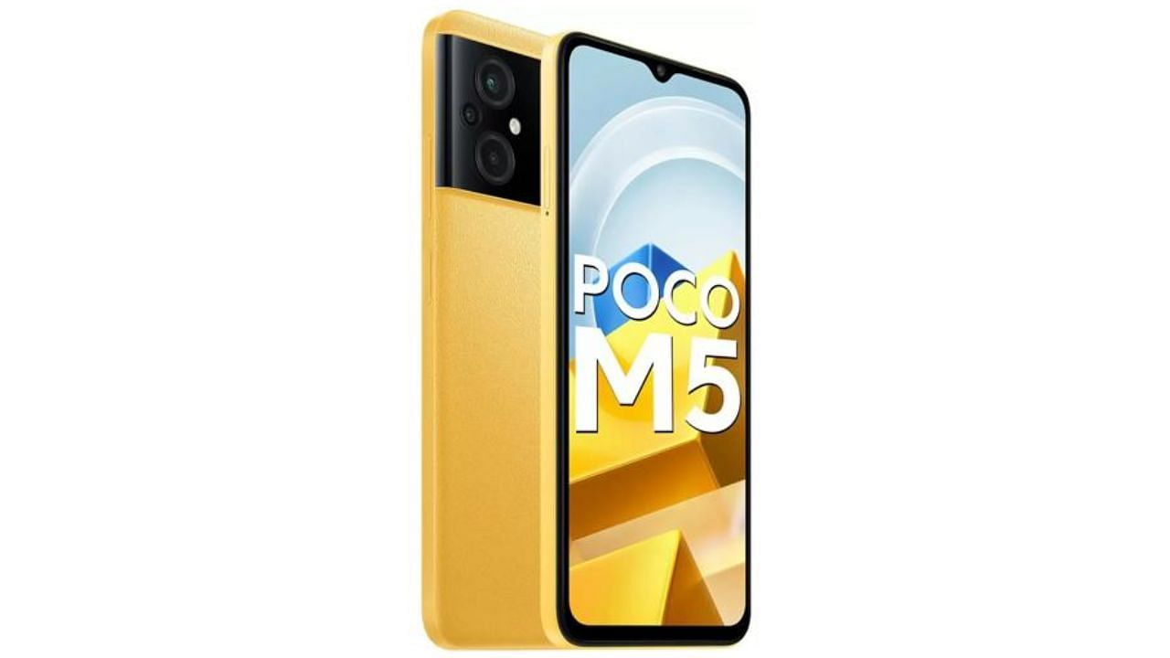 The Poco M5 is one of the best and highly affordable 90Hz phones for gaming (Image via Poco)