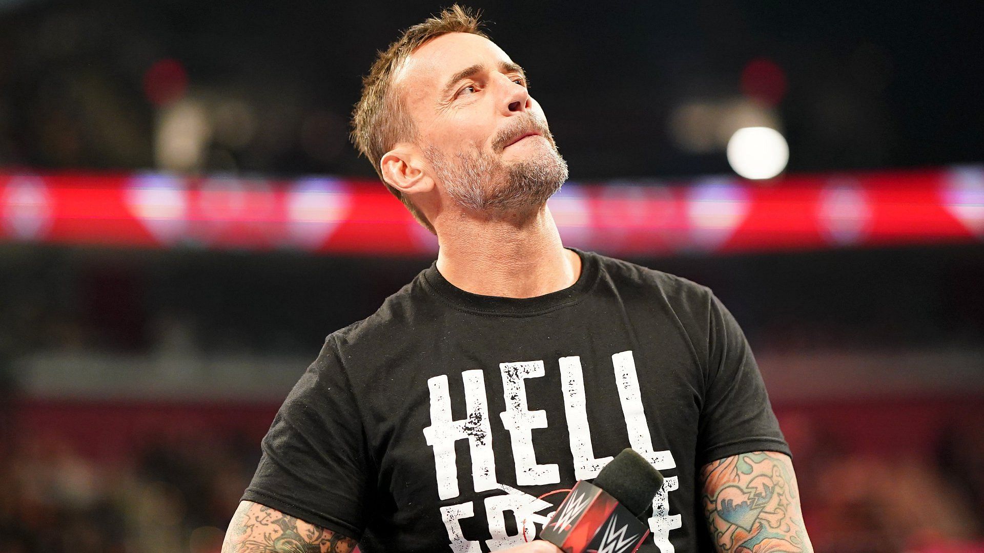 CM Punk was spotted at a WWE show