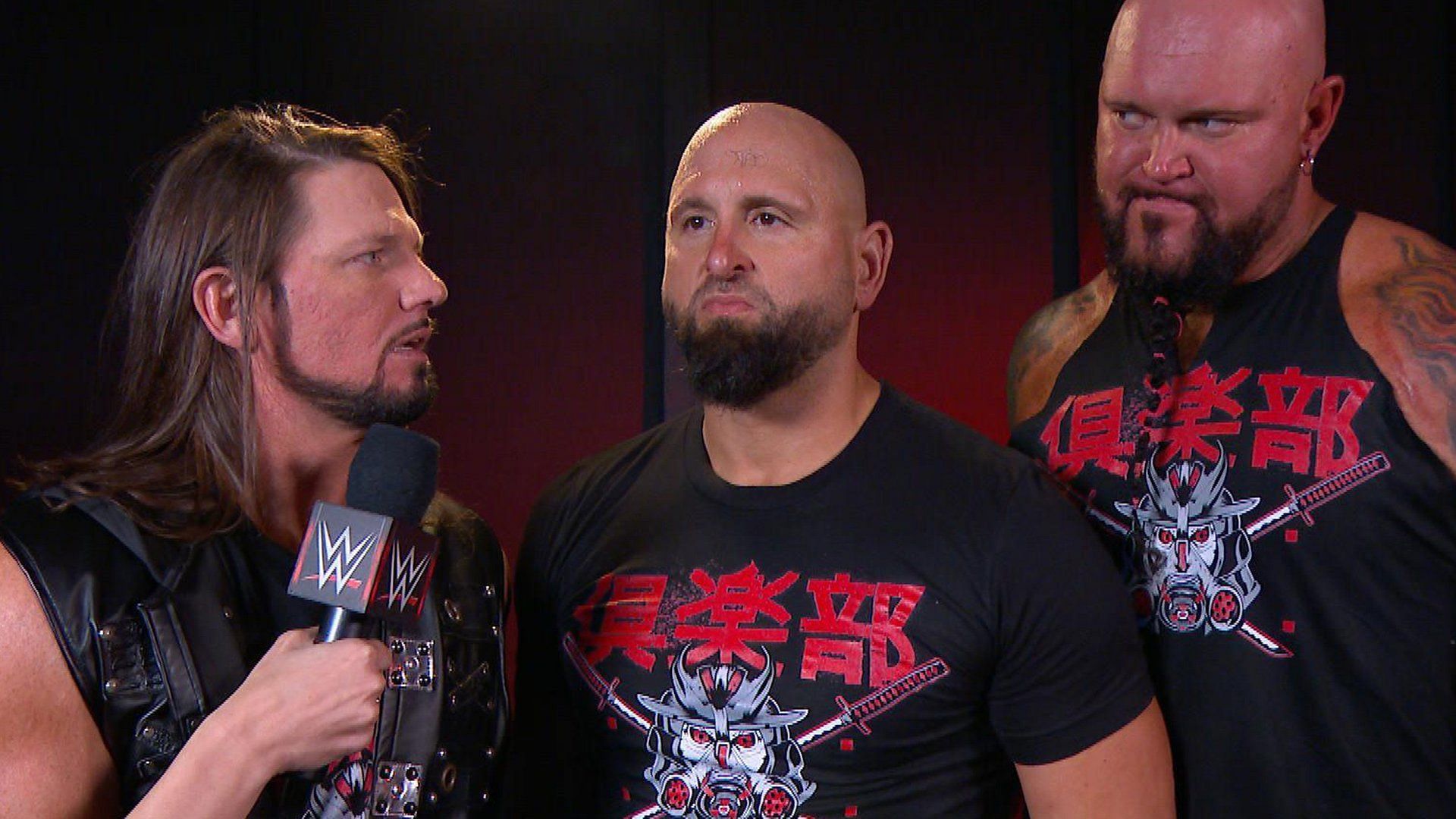 AJ Styles, Gallows and Anderson were part of The O.C.