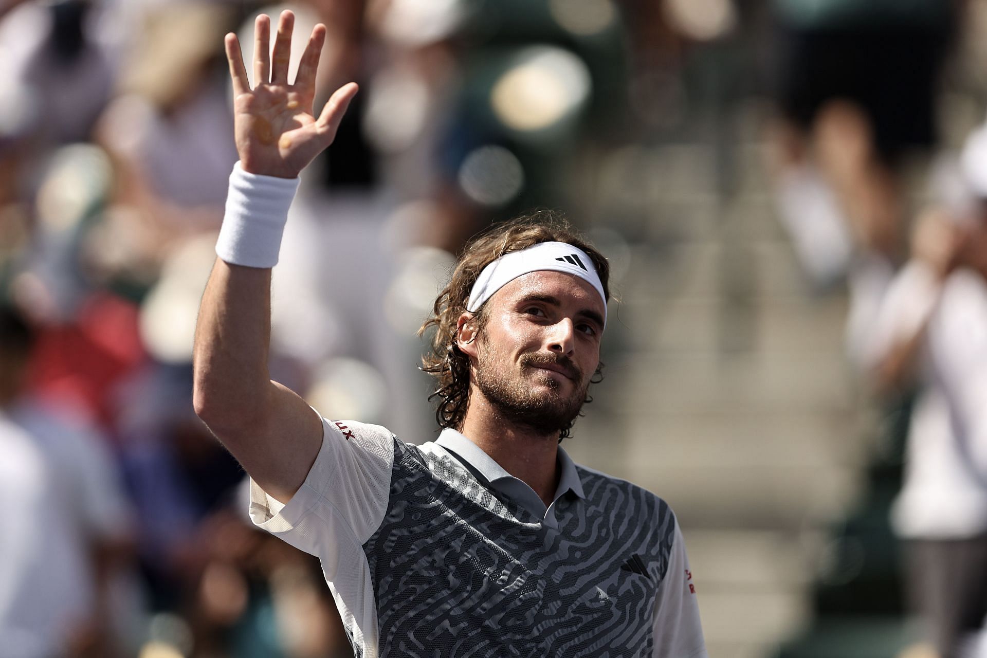 Stefanos Tsitsipas at the 2024 Indian Wells Masters
