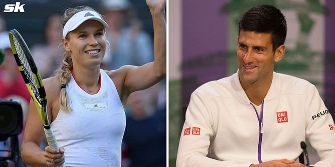 "I will try to look up to women who have been so consistent, like Caroline Wozniacki": When Novak Djokovic bantered with Dane during Wimbledon presser