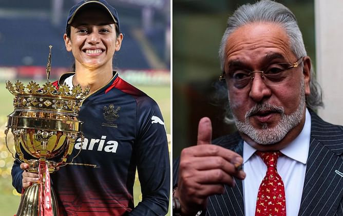 "It would be a fantastic double if the RCB Men’s Team won the IPL" - Vijay Mallya reacts after RCB win WPL 2024 trophy