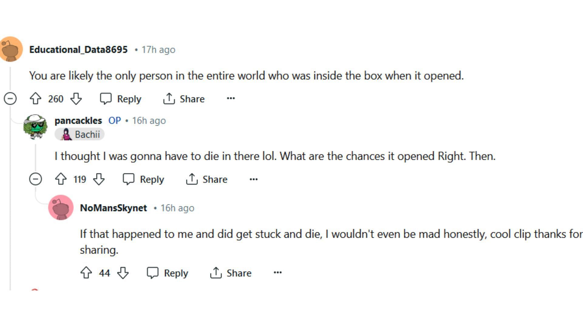 Funny comments of the Fortnite community members (Image via Reddit/FortNiteBR)