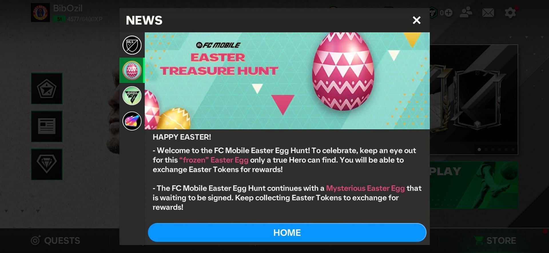 The hints for the Easter Egg treasure hunt lie in the event campaign teaser lines (Image via EA Sports)