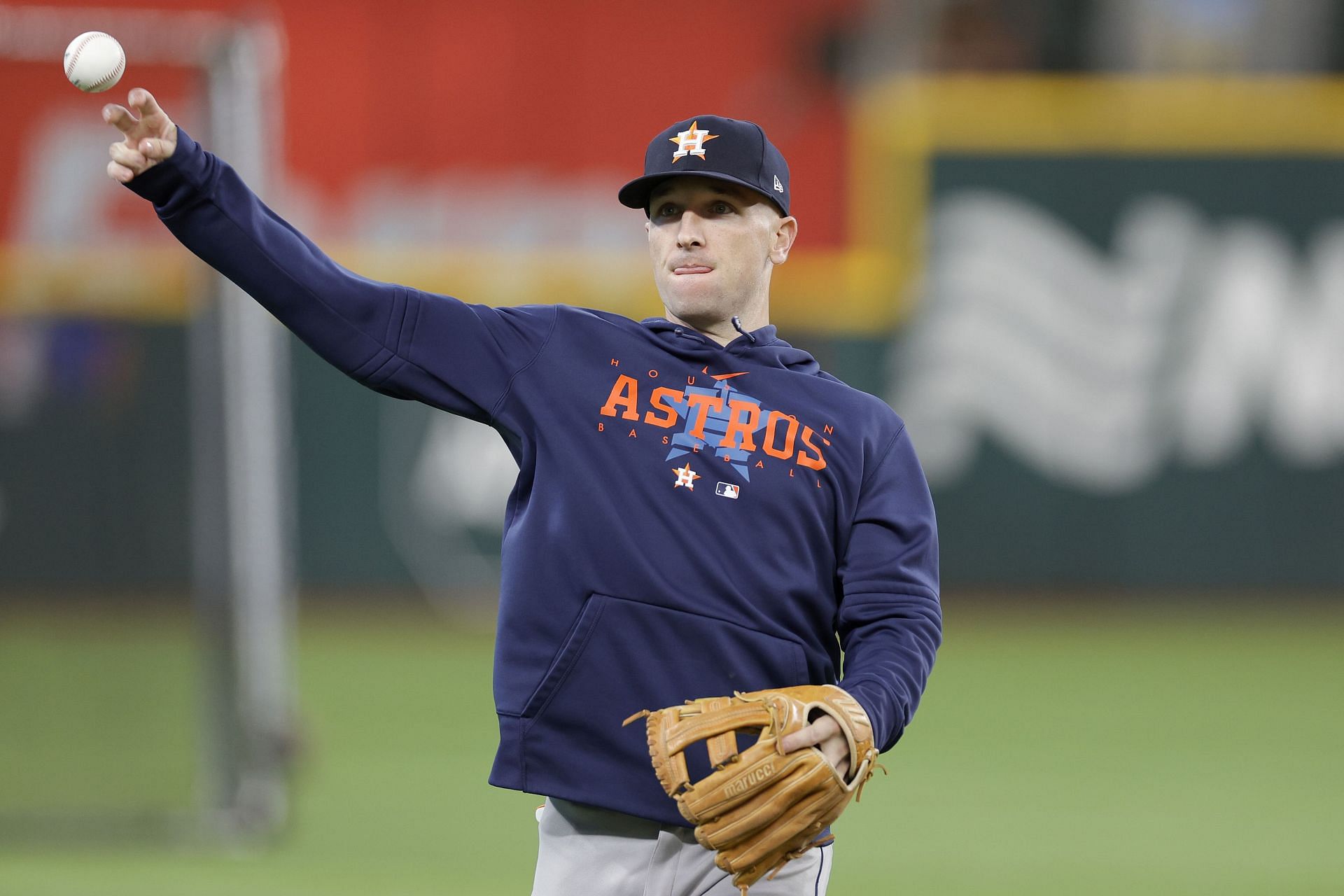 PHOTO: Astros' Alex Bregman revs up with $65,195 Ford F-150 Lariat in latest look