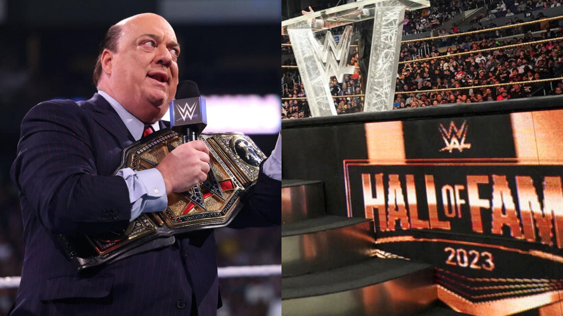 Paul Heyman is the first one to be inducted in this year