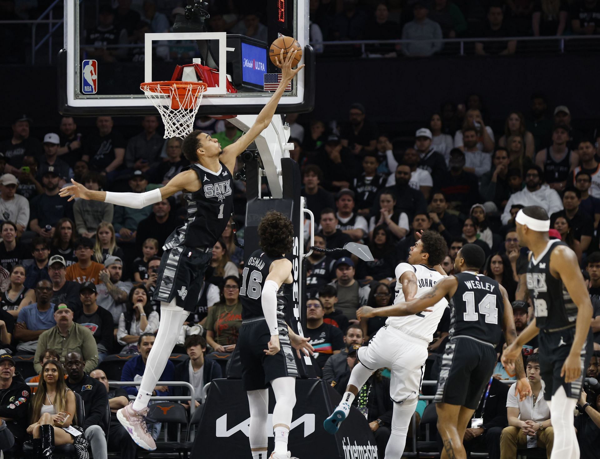 Brooklyn Nets v San Antonio Spurs