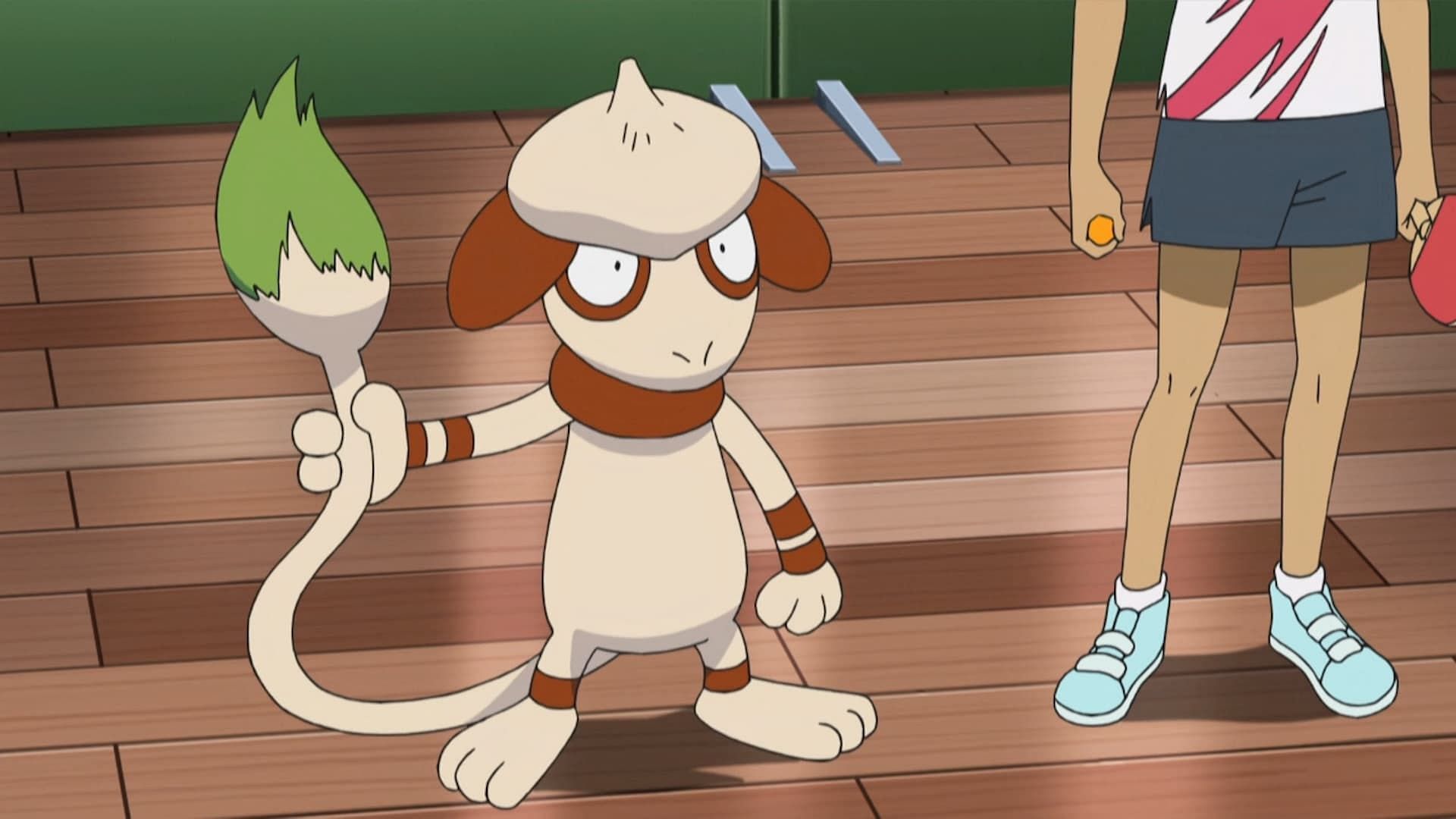 Smeargle in the anime (image via The Pokemon Company)