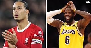 NBA superstar LeBron James sends message to Liverpool captain Virgil van Dijk