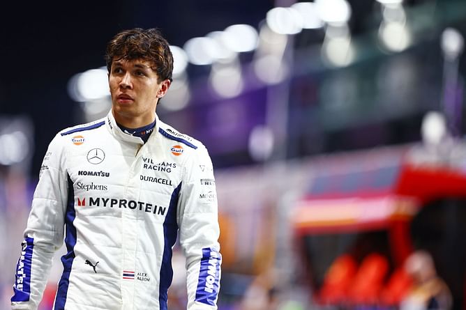 Alex Albon gives a cryptic response on his future with Williams in 2025