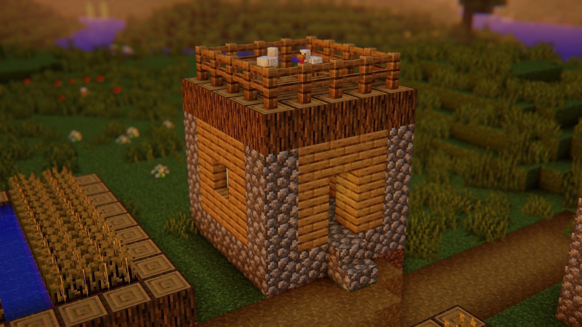 These shaders are great for lower-spec hardware setups (Image via Mojang Studios || RRe36/CurseForge)