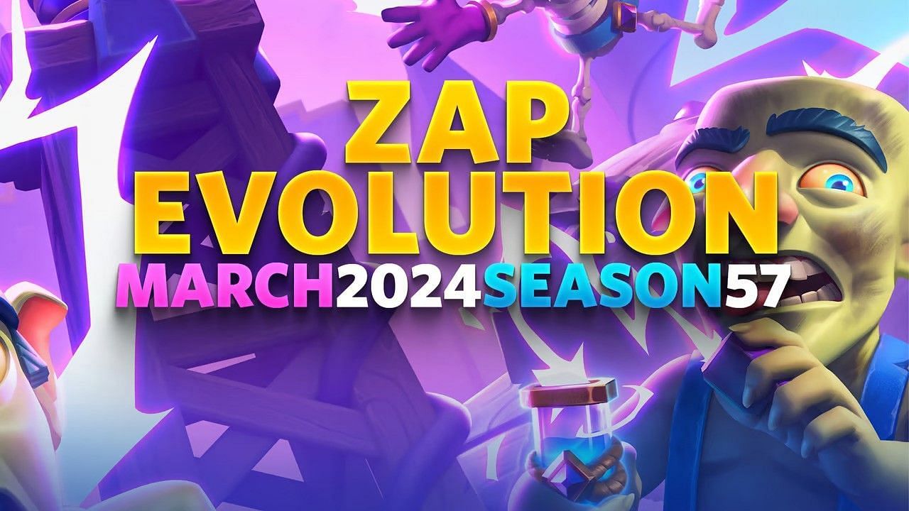 Method to unlock Zap Evolution in Clash Royale (Image via RoyaleAPI/Supercell)