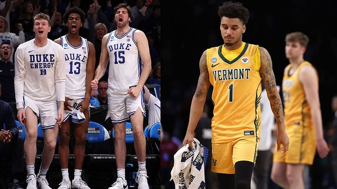 "This is how last 50 years of Duke basketball has been officiated": Fans blast Blue Devils after first-round game against Vermont