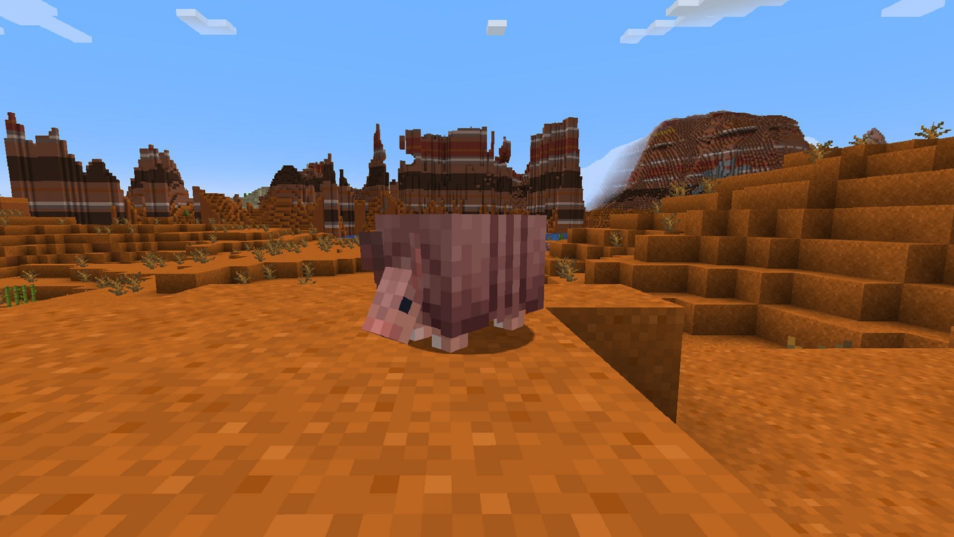 Armadillos were the winner of Minecraft&#039;s 2023 Mob Vote (Image via Mojang)