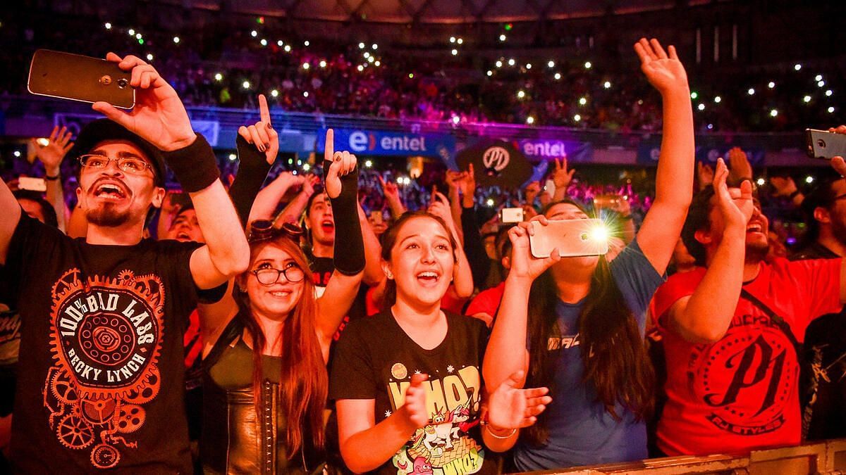 WWE Superstars continue to entertain fans through thick and thin.