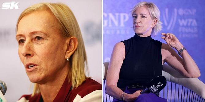"I don't feel that way unless you want to turn this into a boxing match" - When Martina Navratilova dismissed No. 1 ranking ahead of Chris Evert final