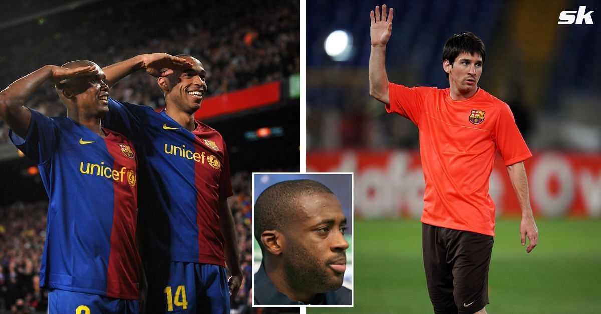 Yaya Toure on Lionel Messi at Barcelona