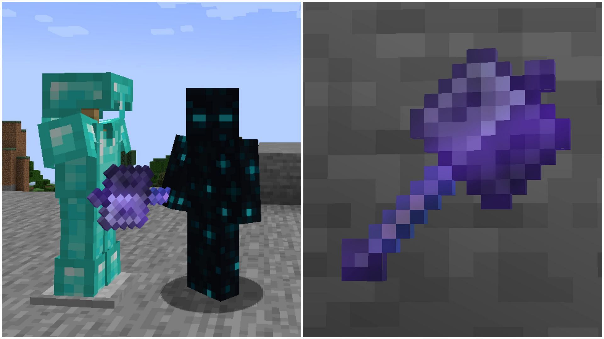Breach is a new enchantment exclusive to the new mace weapon in Minecraft 1.21 update (Image via Mojang Studios)