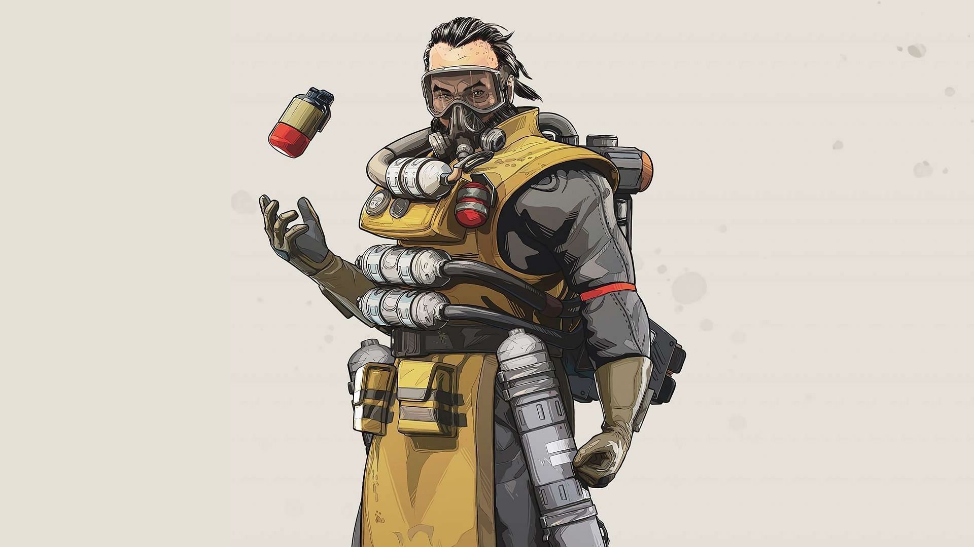 Caustic in Apex Legends (Image via Electronic Arts)