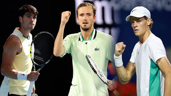 "As long as there's Carlos Alcaraz & Jannik Sinner, Daniil Medvedev will always be just the next big star; it's unfortunate" - Andrea Petkovic