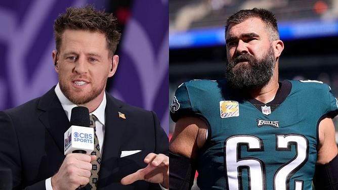 JJ Watt reveals he had a sit-down with Jason Kelce over life in retirement: "He's got a ton of different options"