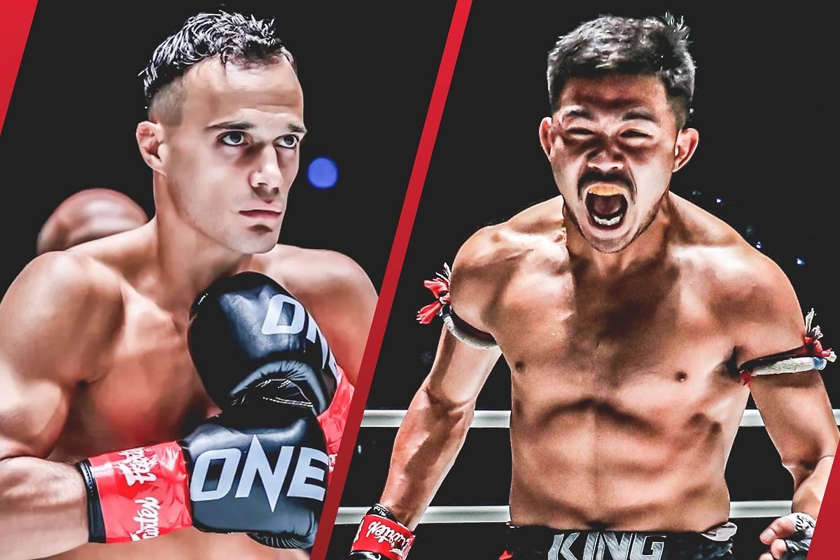 Jonathan Di Bella (L) and Prajanchai (R) | Image by ONE Championship