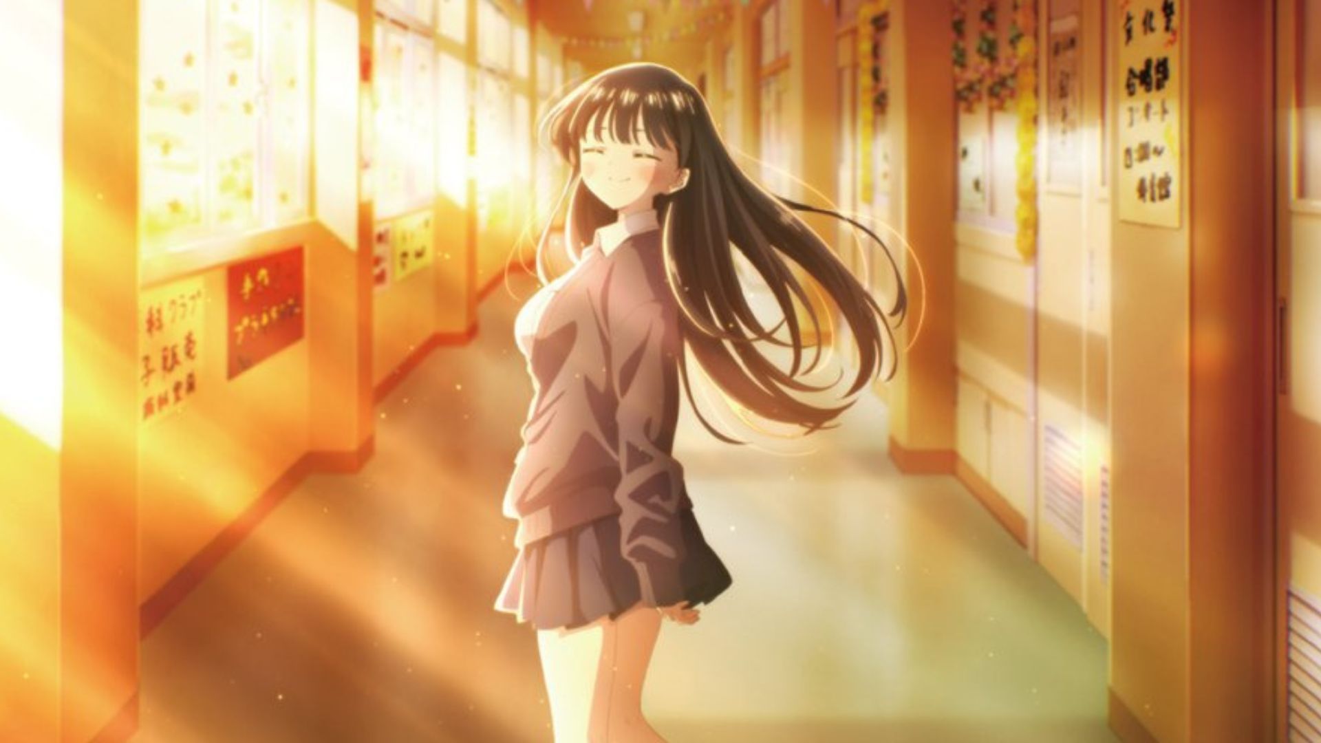 Yamada Anna as seen in The Dangers in My Heart (Image via Shin-Ei Animation)