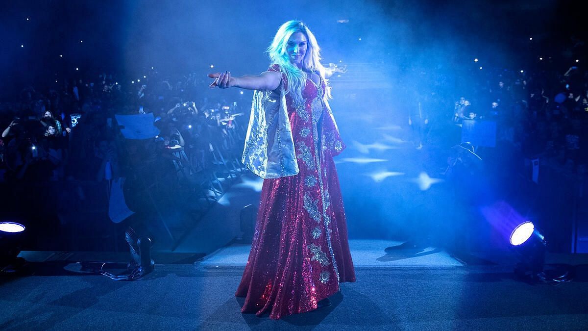 Charlotte Flair is advertised for SmackDown