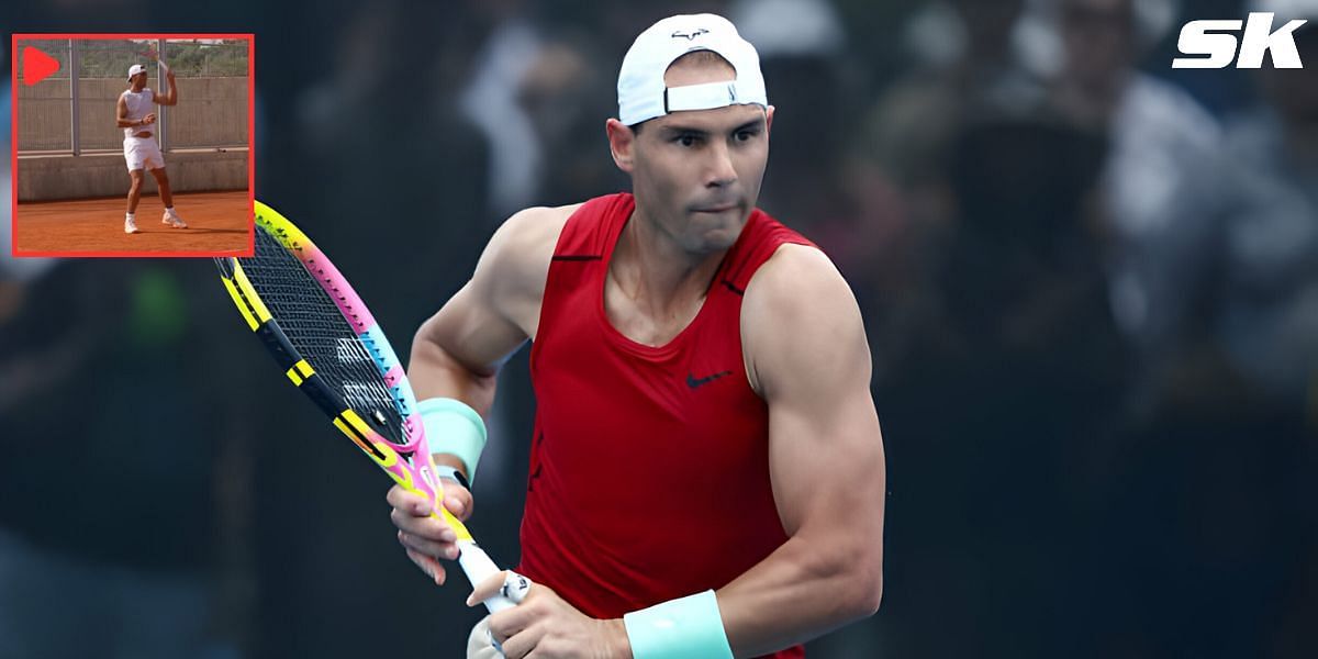 Rafael Nadal is yet to compete professionally since the Australian Open