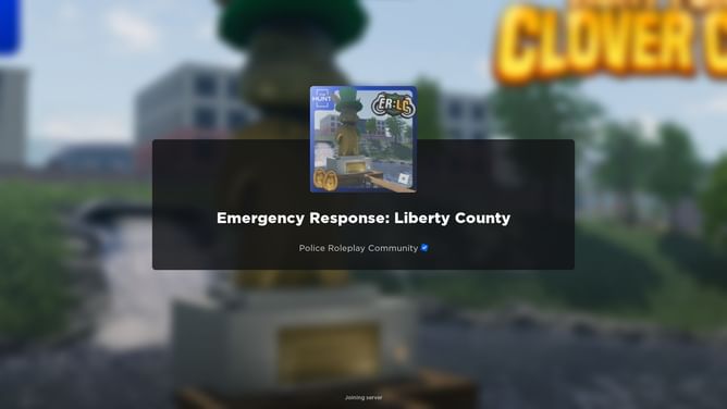 Emergency Response: Liberty County - Roblox The Hunt: First Edition