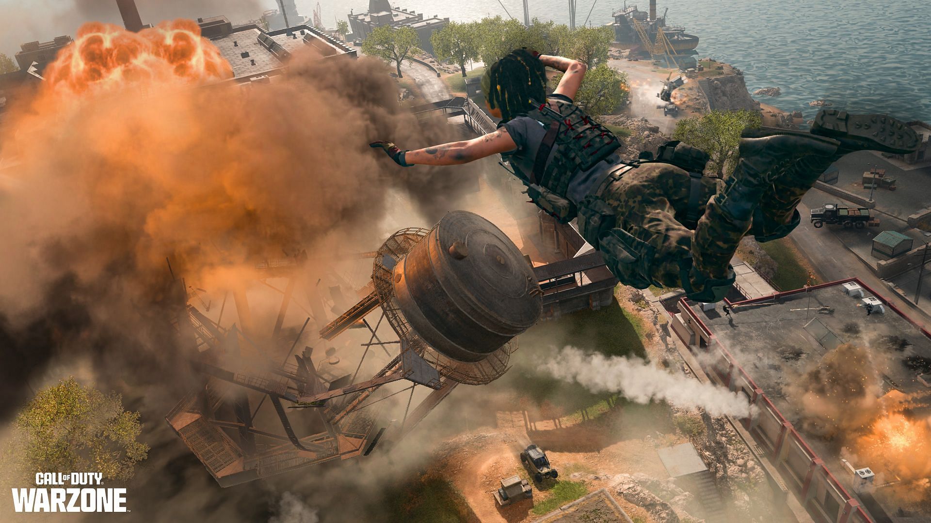 Infil strike in Rebirth Island (Image via Activision)