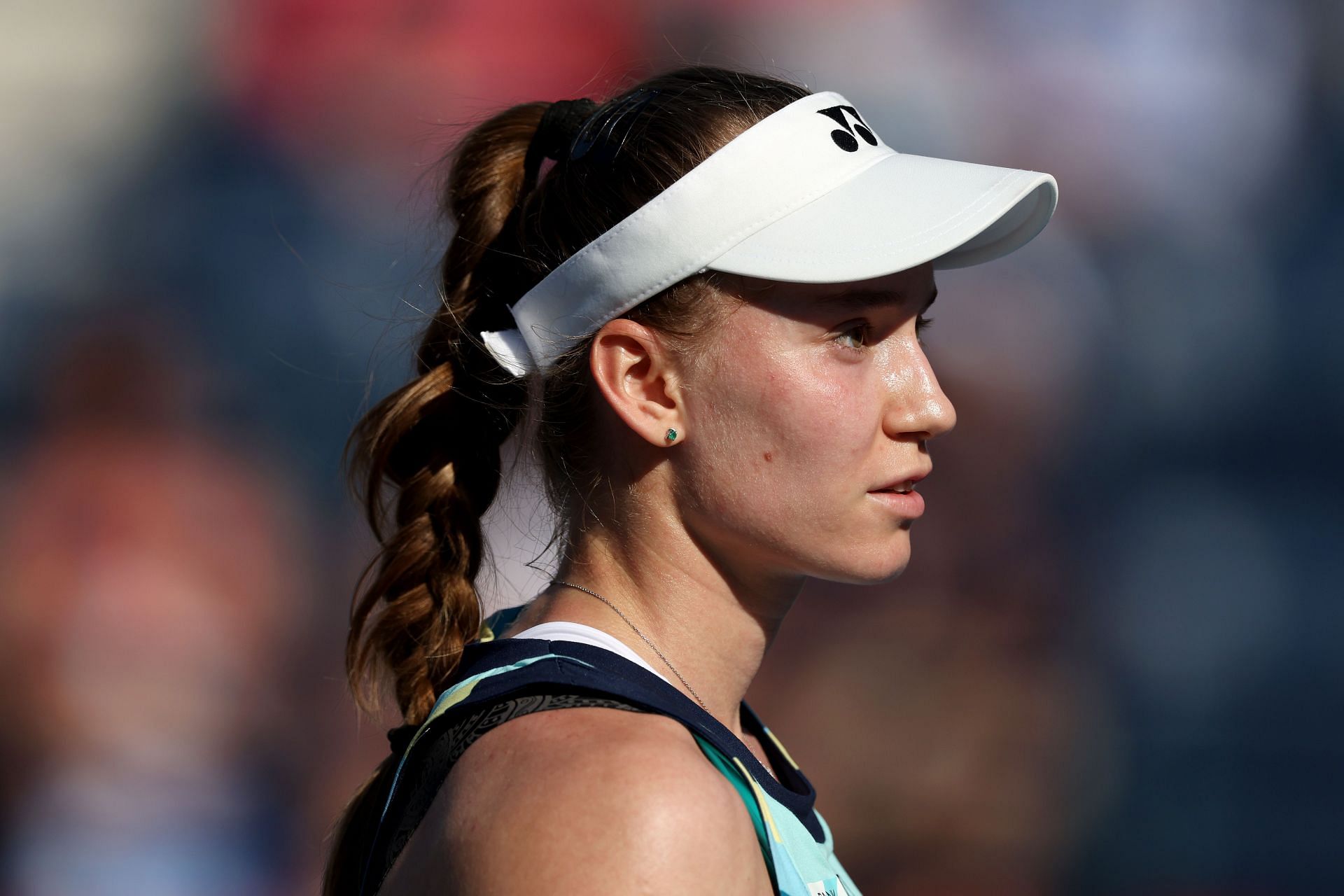 Elena Rybakina at the 2024 Dubai Tennis Championships - Getty Images
