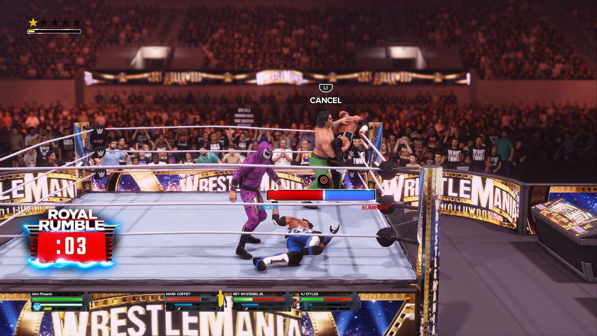 Royal Rumble in WWE 2K24