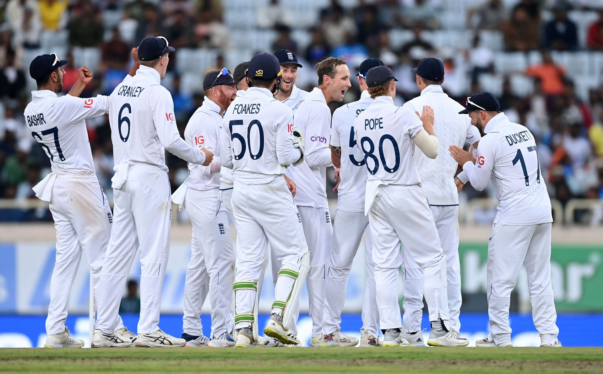 India  v England - 4th Test Match: Day Two