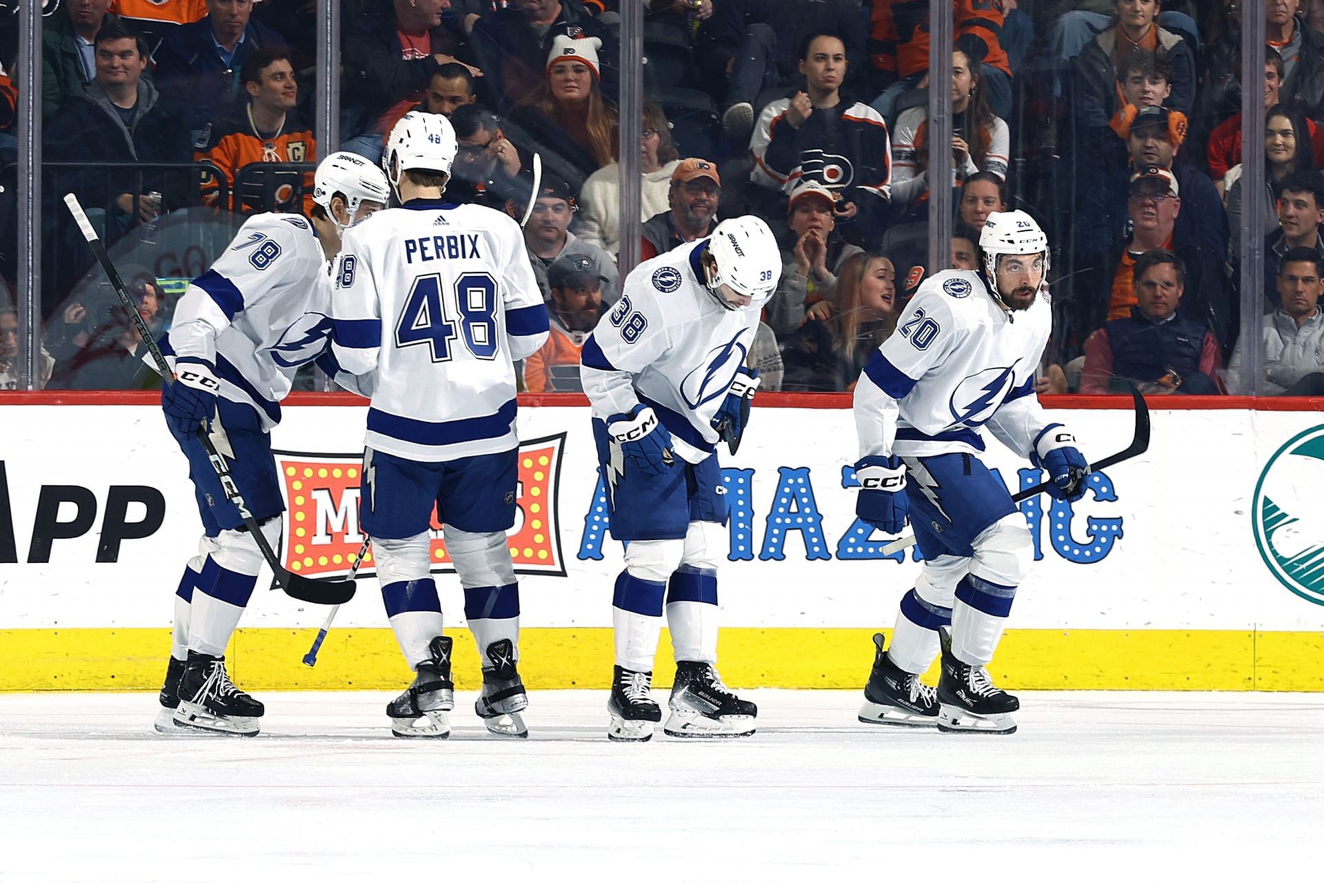 Tampa Bay Lightning v Philadelphia Flyers