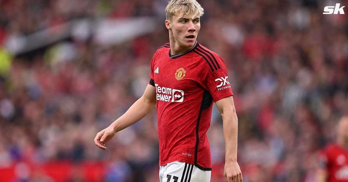 Rasmus Hojlund addressed the reports of turmoil in Manchester United dressing room after fan media interview