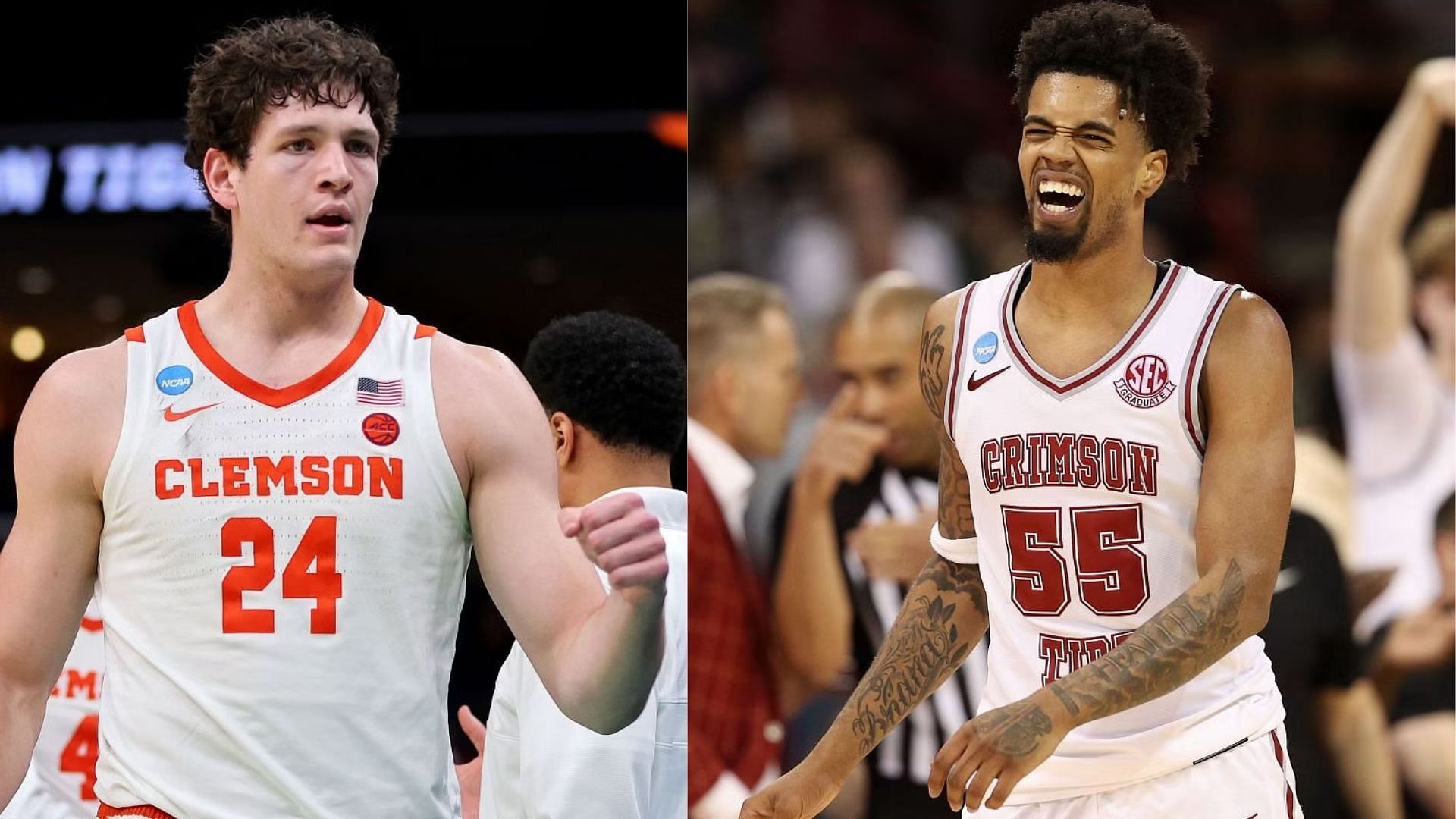 Clemson battles Alabama in the Elite Eight