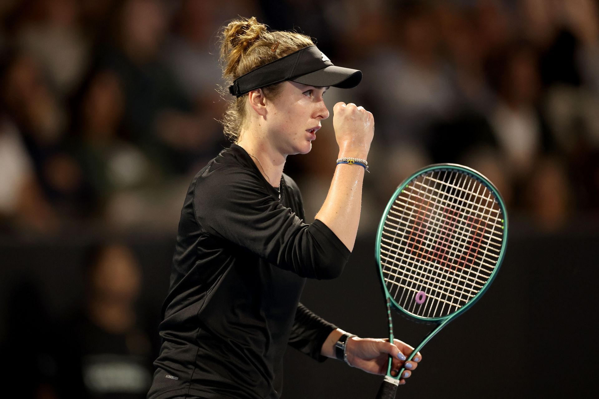 Elina Svitolina at the 2024 ASB Classic.