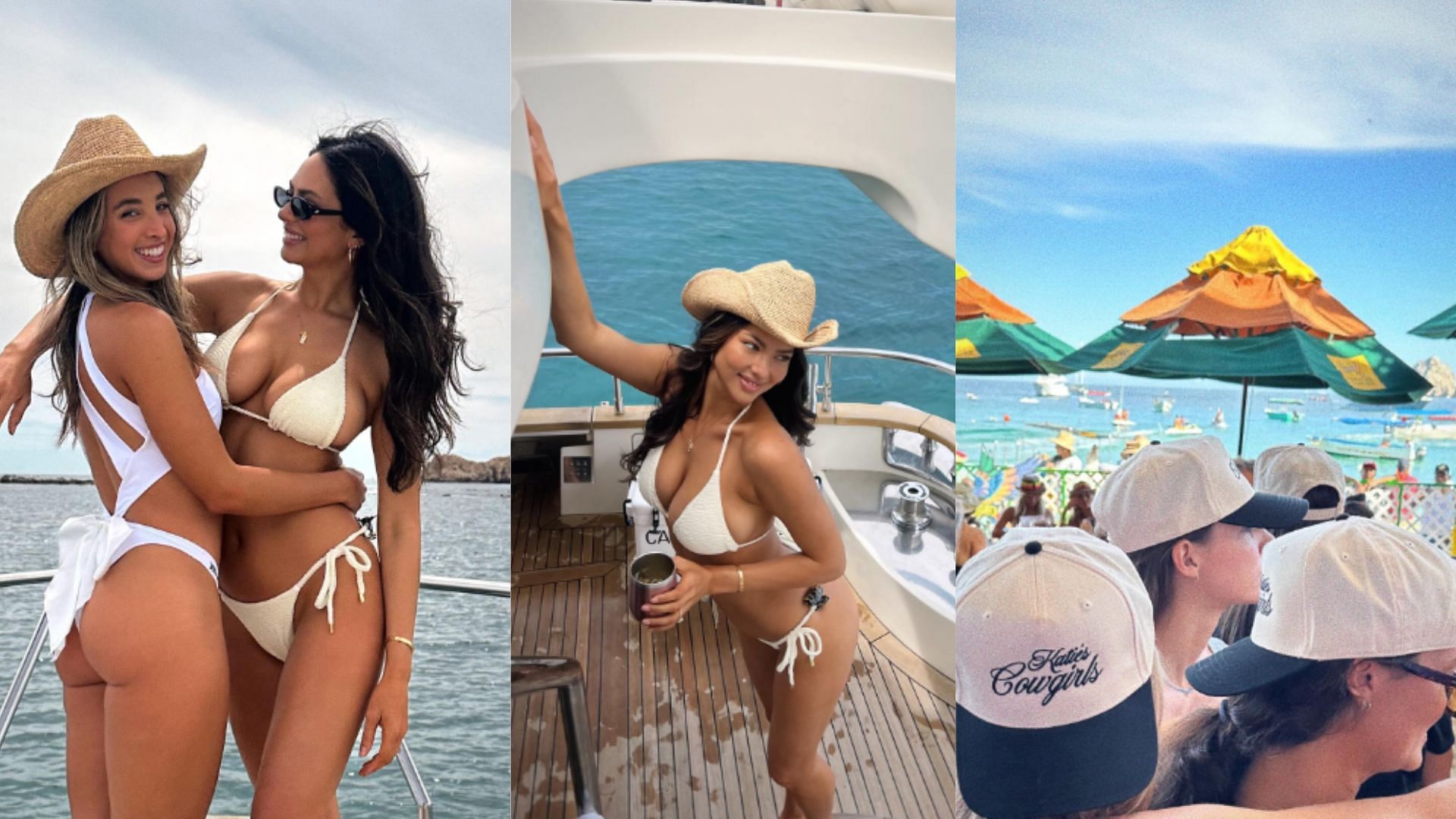Christen Harper celebrated a friend&#039;s bachelorette party this past weekend.