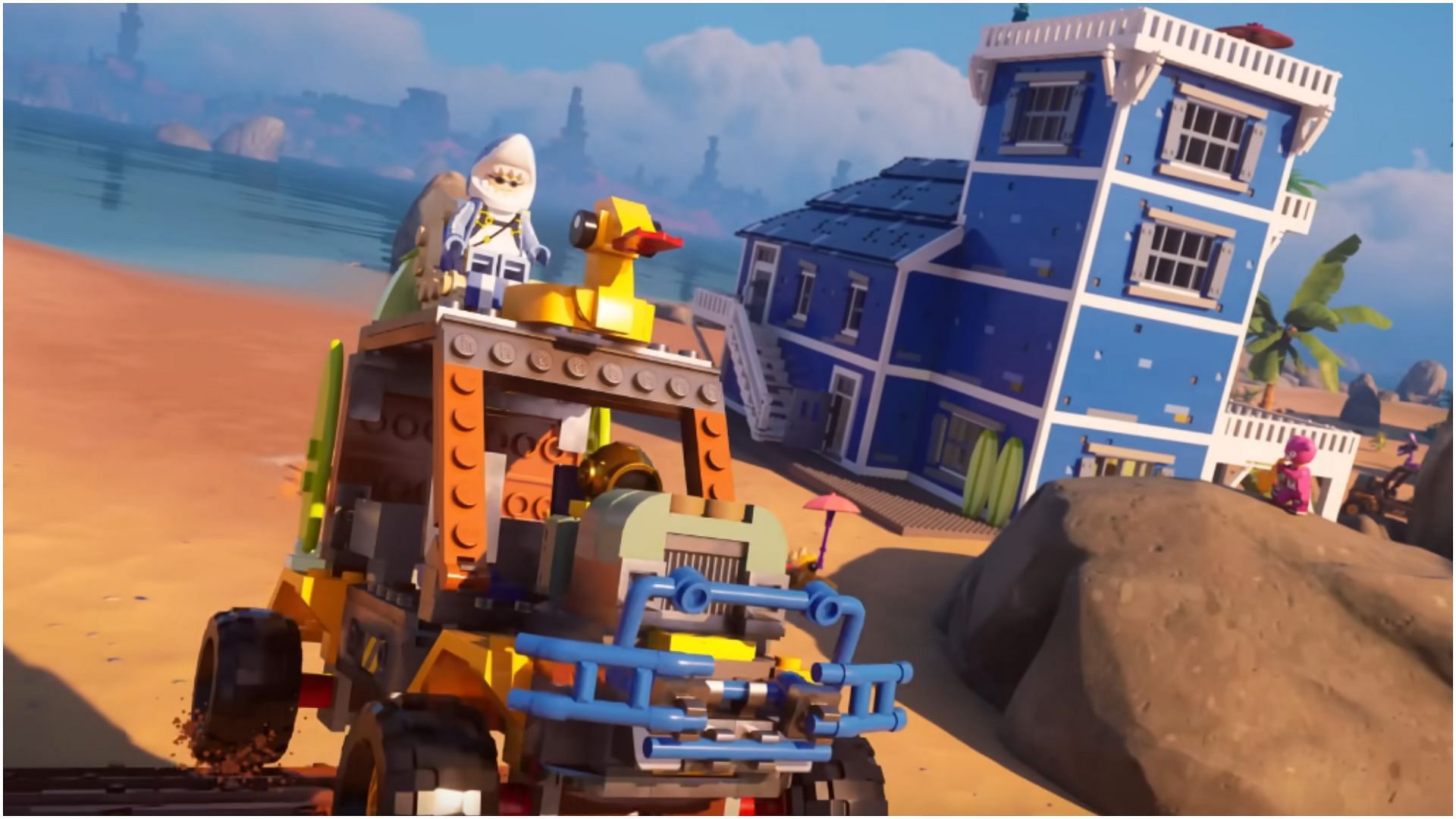 How to build an Offroader in LEGO Fortnite