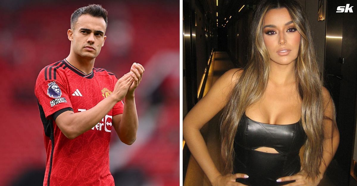 Sergio Reguilon and his ex-girlfriend Marta Diaz broke up while he was at Manchester United 