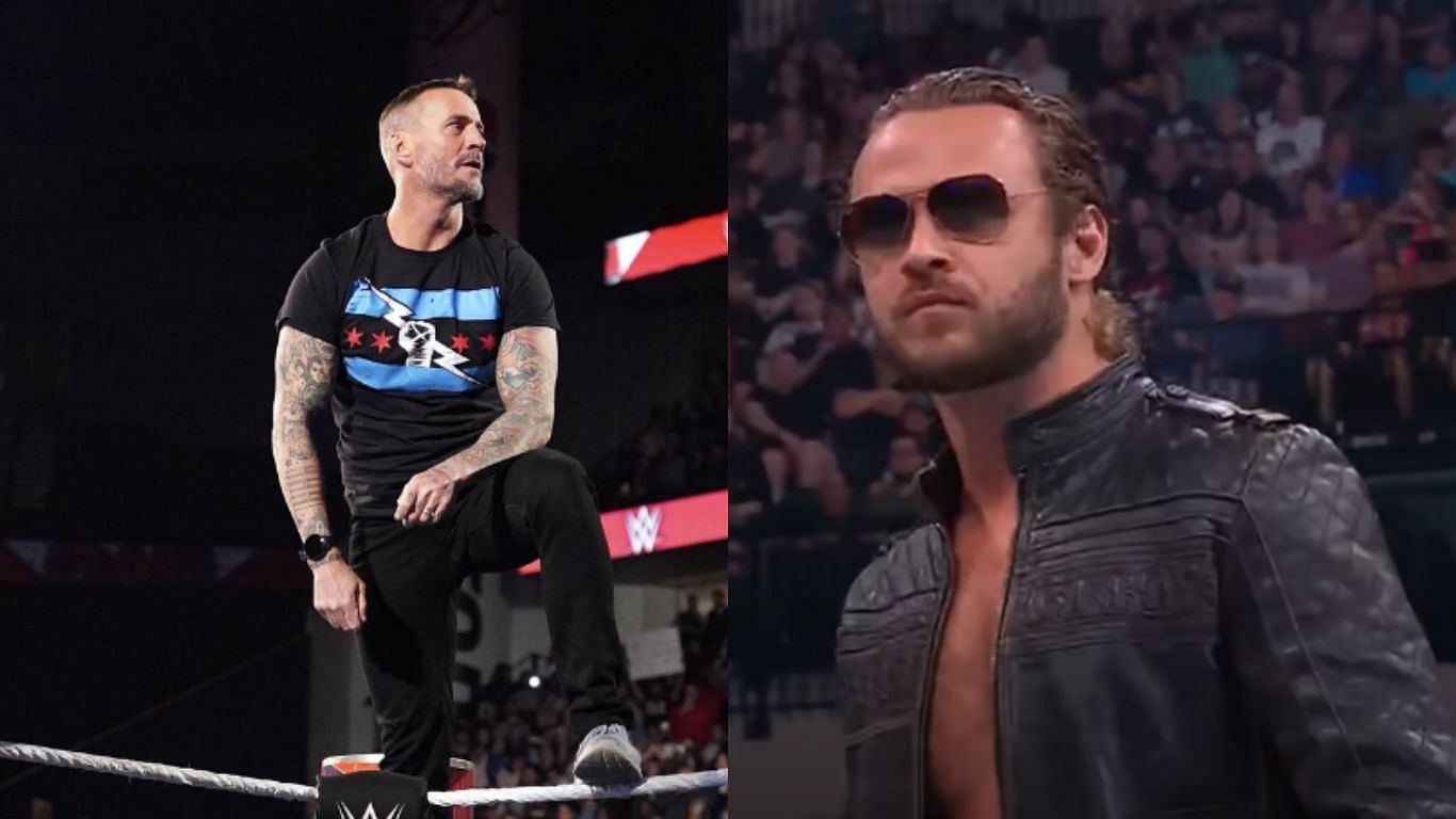 CM Punk (left), Jack Perry (right)