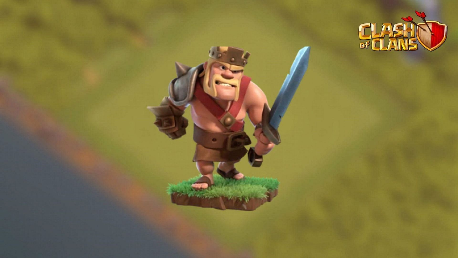 Barbarian King (Image via Supercell / Clash of Clans || Edited by Sportskeeda)
