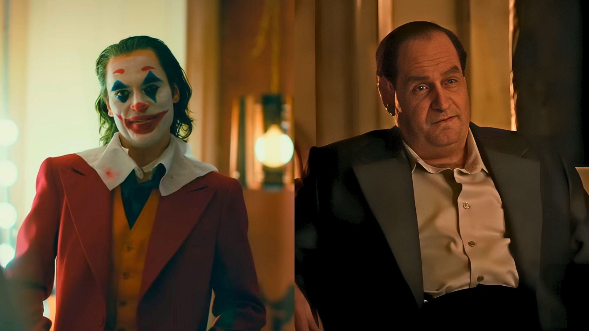 The Joker (L) and The Penguin (R) are iconic villains who team up in the Batman universe (Images via Youtube/Warner Bros, 2:01 and Max, 00:15)