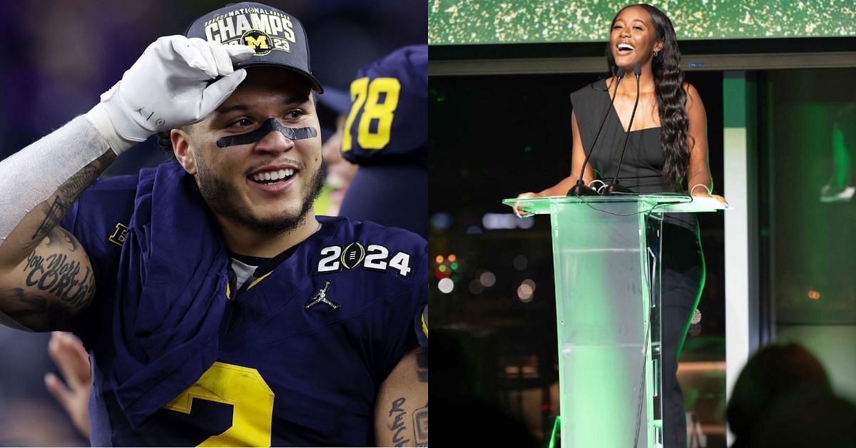 Former Michigan RB Blake Corum expresses admiration for GF Makiah Shipp for heartwarming achievement- &ldquo;Proud of you baby&rdquo;